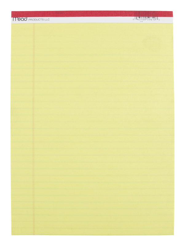 Mead 8.5 in. W X 11 in. L Legal Pad 50 ct