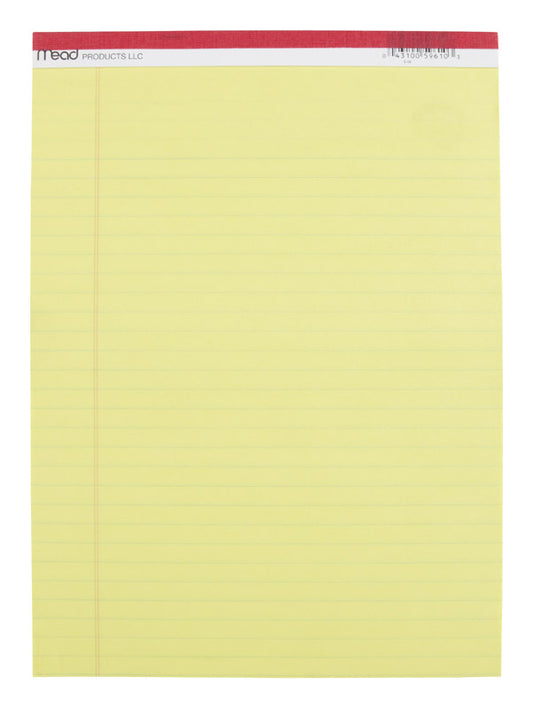 Mead 8.5 in. W X 11 in. L Legal Pad 50 ct
