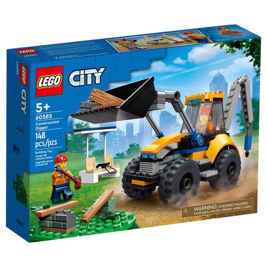 LEGO City Great Vehicles Construction Digger Multicolored 148 pc