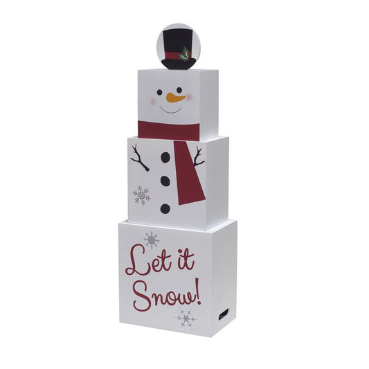 Dyno Holiday Versatile Stacking Boxes 32 in. Porch Sign