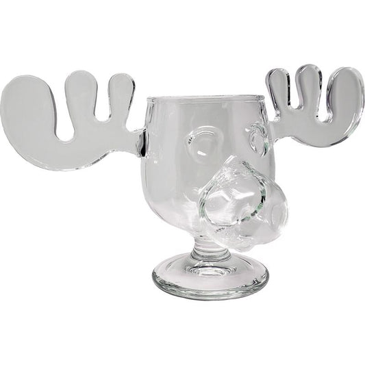 Spoontiques Clear Moose Mug 4.5 in.