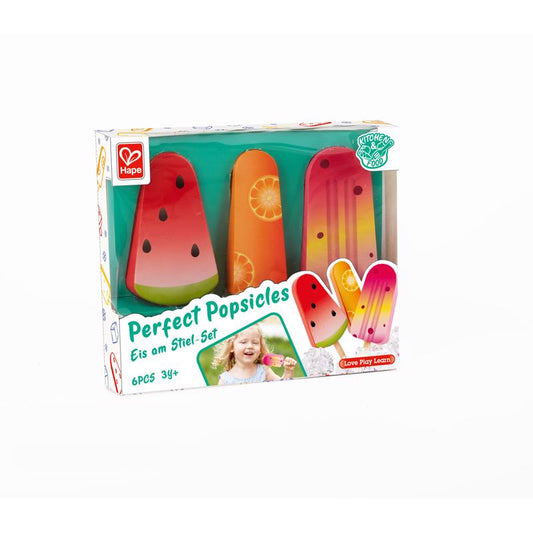 Hape Popsicles Set Assorted 6 pc