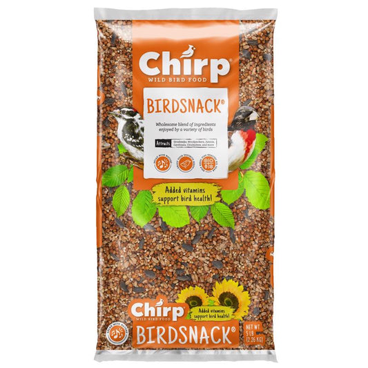 Chirp Birdsnack Wild Bird Sunflower Seeds Wild Bird Food 5 lb