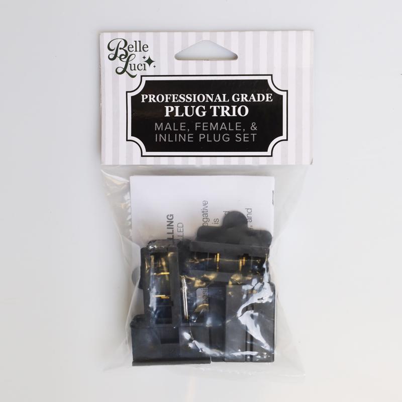 Belle Luci Holiday Bright Lights LED Male/Female/Inline Plugs SPT2 Electric Plug Kit Clear 0 ft. 0 l