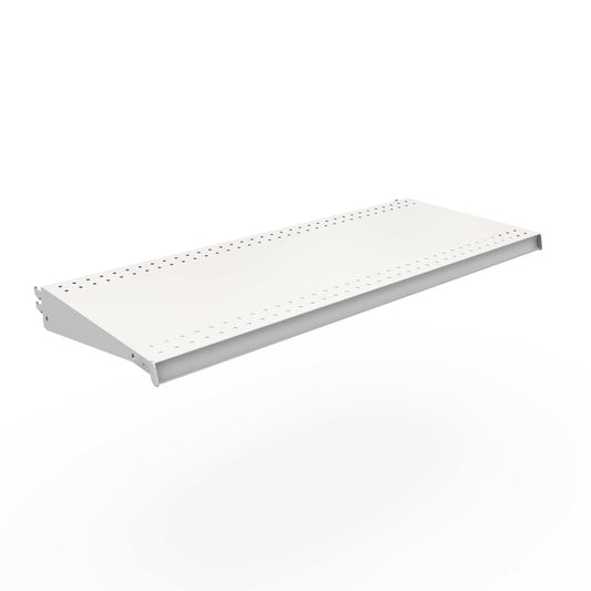 Lozier 36 in. W X 15 in. D Cool White Steel DL Style Shelf 2 pk