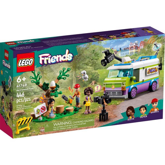 LEGO Friends Newsroom Van Building Set Multicolored 446 pc