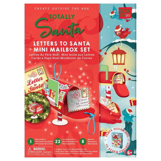Totally Santa Letters to Santa Mini Mailbox Set