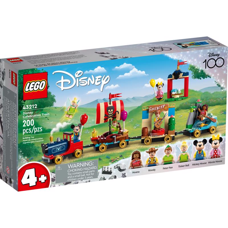 LEGO Disney Classic Celebration Train Building Set Multicolored 200 pc