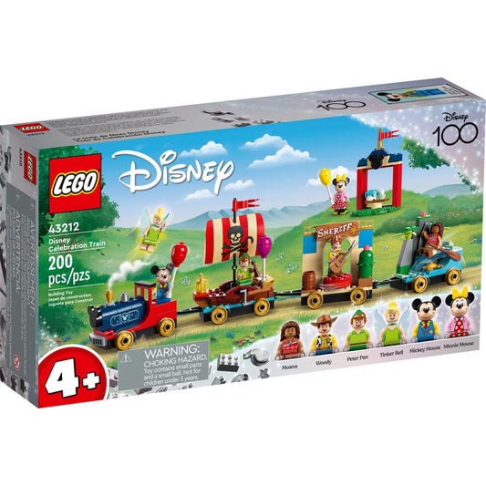 LEGO Disney Classic Celebration Train Building Set Multicolored 200 pc