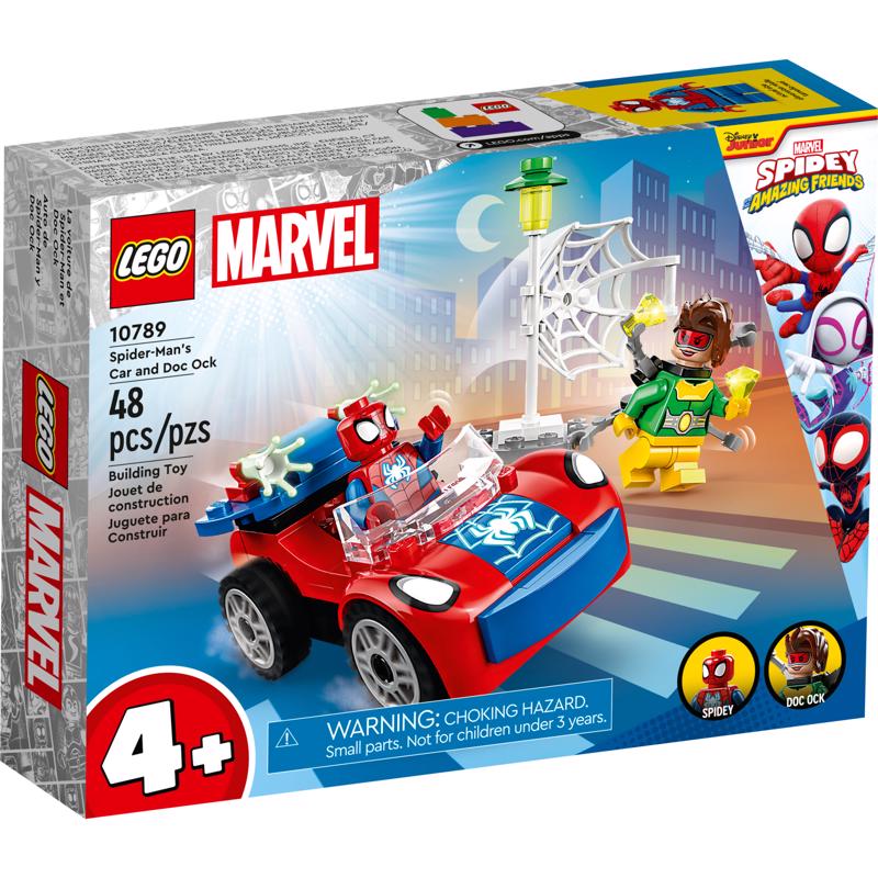 LEGO Super Heroes Marvel Spider-Man's Car and Doc Ock Building Set Multicolored 48 pc