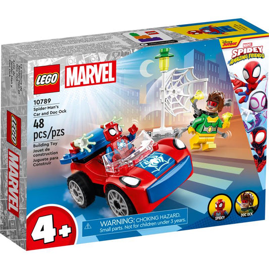 LEGO Super Heroes Marvel Spider-Man's Car and Doc Ock Building Set Multicolored 48 pc