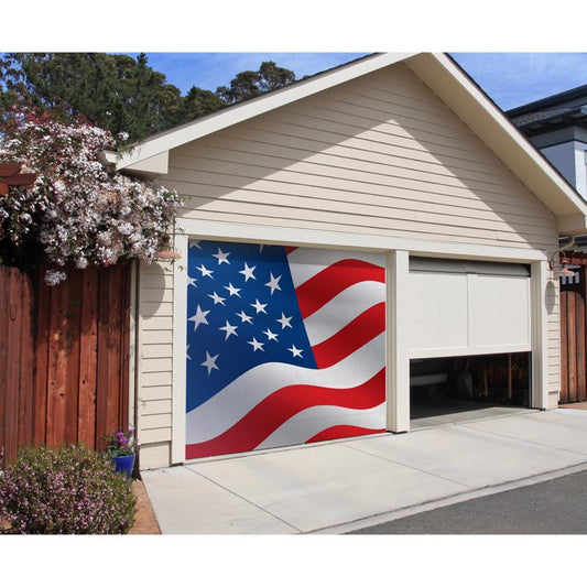 Garage Celebrations Holiday Patriotic Window Decor 1 pc