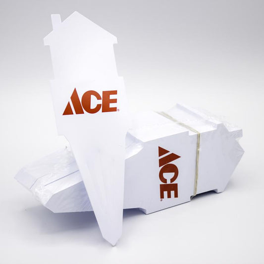 Ace Logo Plant Identification Tag 2 in. W X 6 in. H