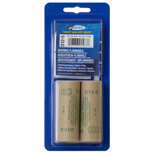 Estes Model Rocket Engines 2 pc