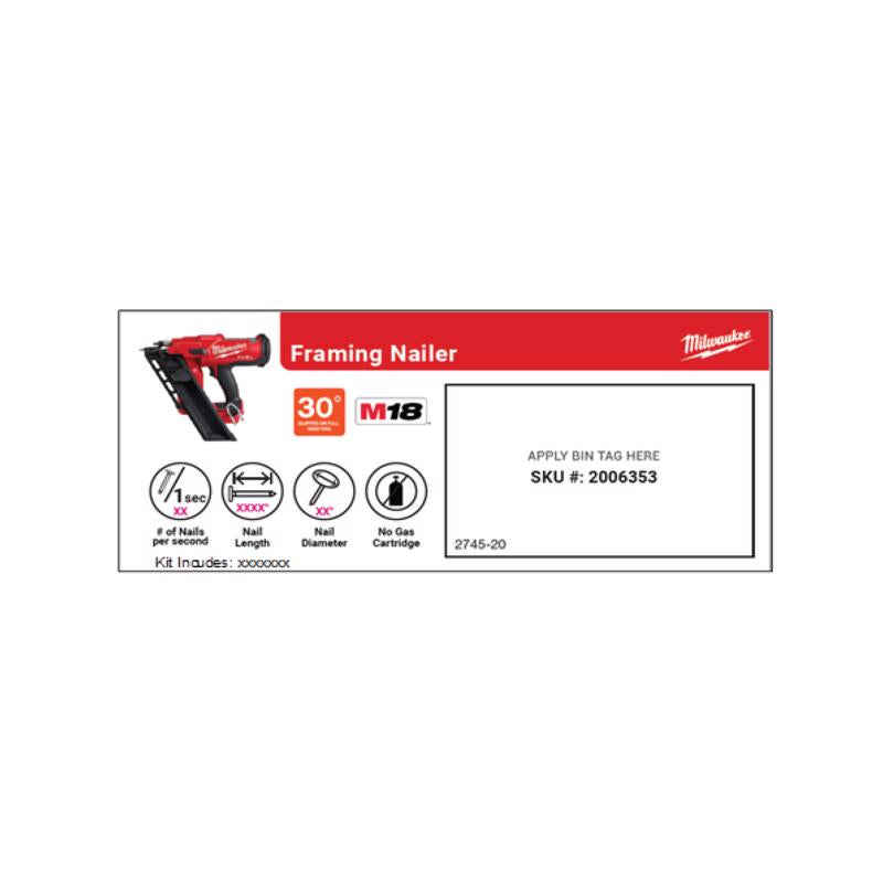 3.5 in. H X 6 in. W POP Cards Tools POP Card 9 each
