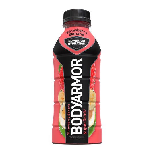 Body Armor Super Drink Banana/Strawberry Beverage 16