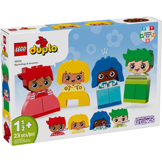 LEGO DUPLO My First Big Feelings and Emotions Building Set Multicolor 23 pc