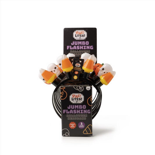 Spooky Lites LED Halloween Headband 1 pk