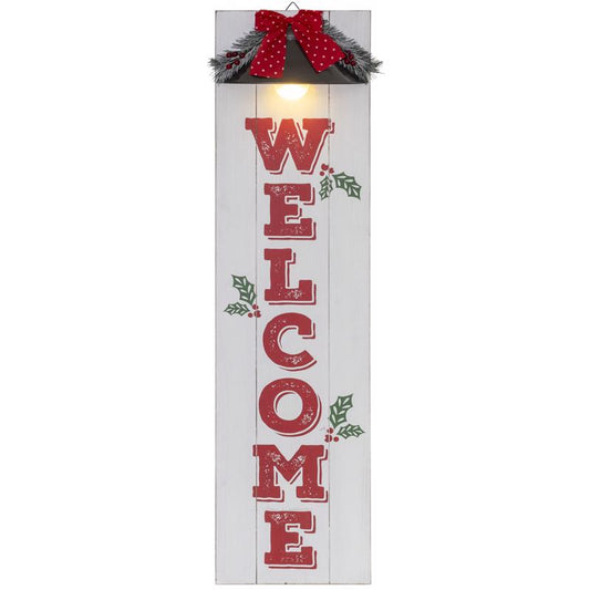 Dyno Assorted Holiday Welcome Porch Sign 48 in.