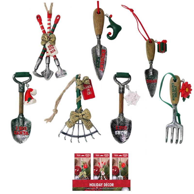 Alpine Garden Utensil Ornaments