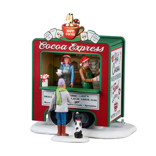 Lemax Cocoa Express Village Accessories