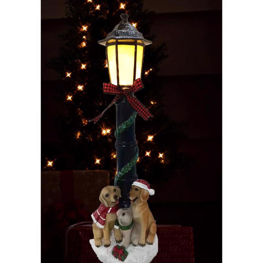 Sienna LED Multi Lamp Post Table Decor 13.75 in.