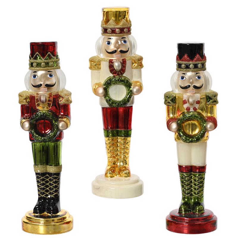 Decoris Nutcracker 12.6 in.