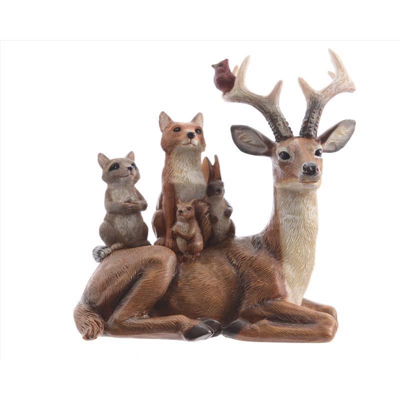 Decoris Reindeer Table Decor 5.91 in.