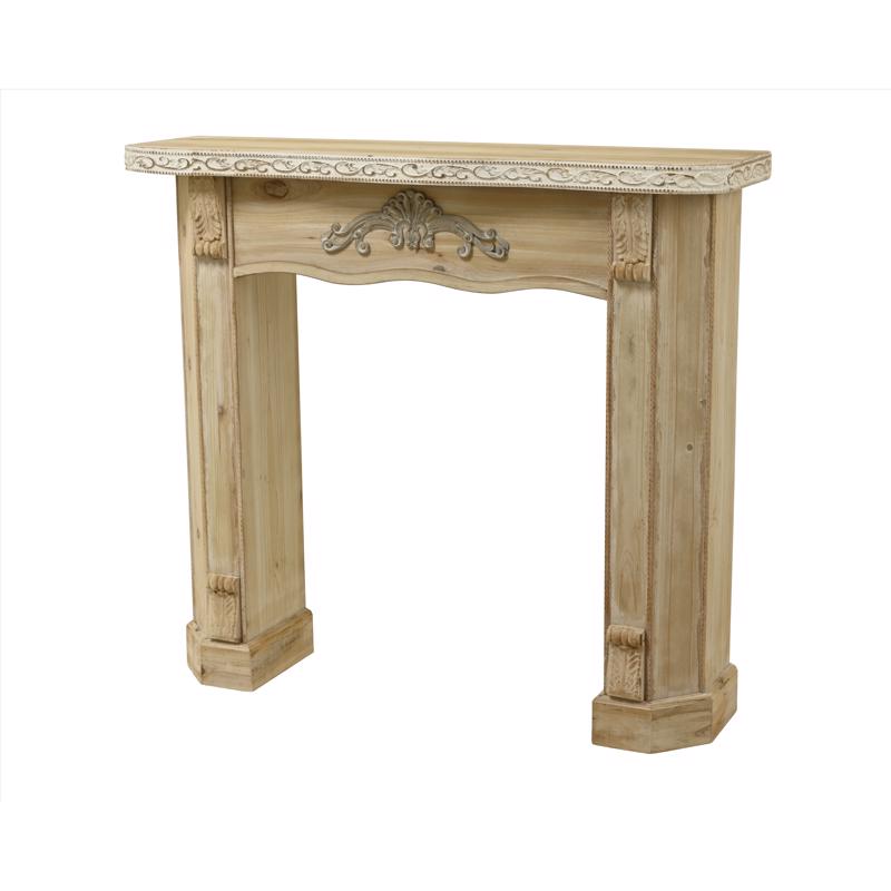 Decoris Brown Fireplace Surround 39.4 in.