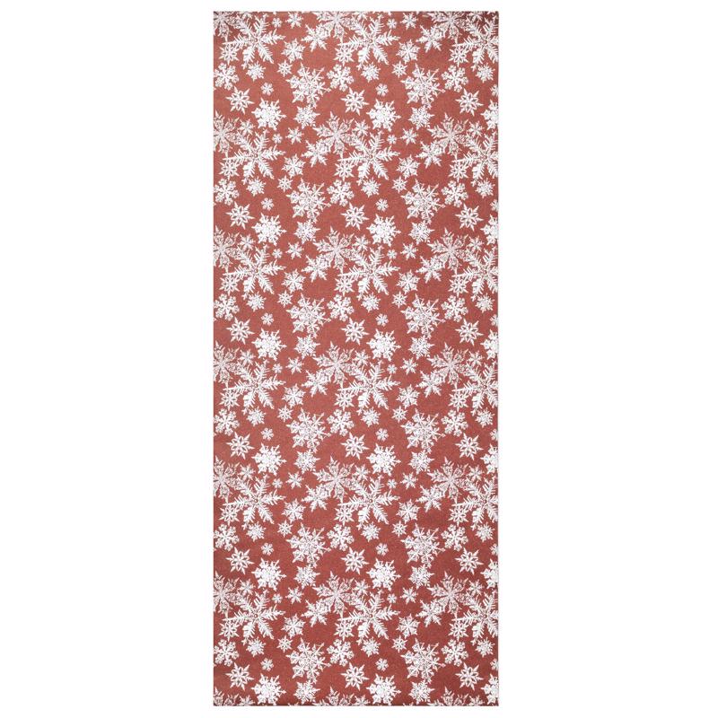 Dyno Door Panel Snowflake Glitter Door Panel 72 in. Hanging Decor