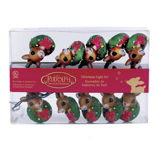 Kurt S. Adler Rudolph 10 ct Christmas Lights