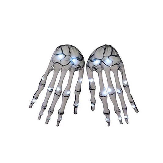 A Holiday Company 3 ft. LED Prelit Posable Skeleton Hands Halloween Decor