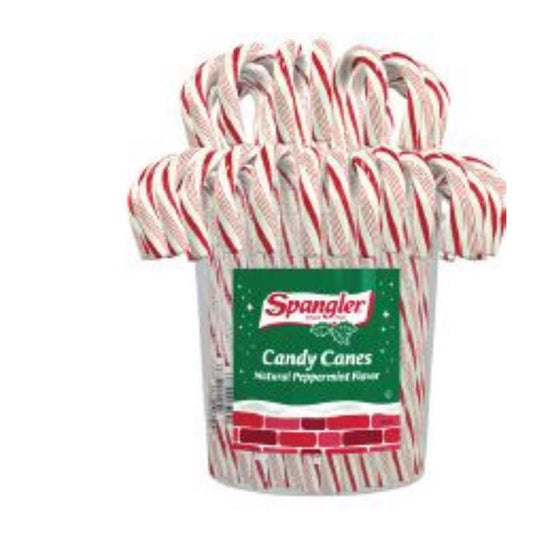 Spangler Peppermint Candy Cane 1 each