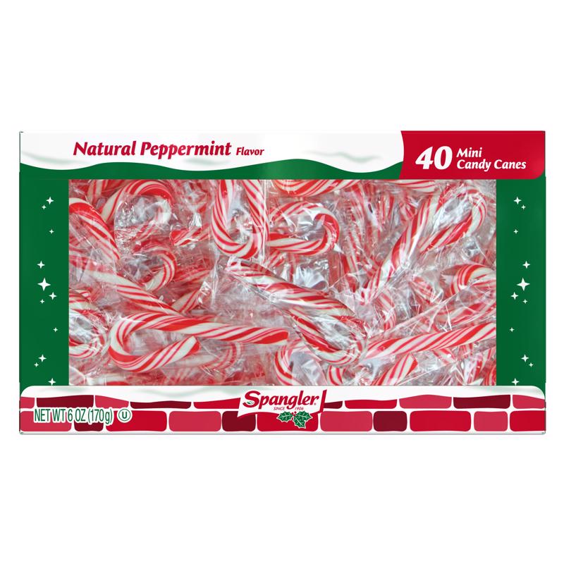 Spangler Peppermint Candy Cane 6 oz