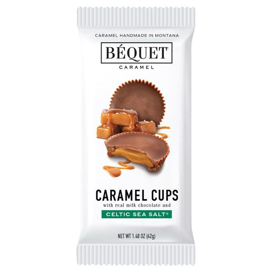 Bequet Celtic Sea Salt Caramel Cups 1.48 oz