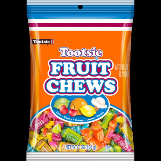 Tootsie Roll Fruit Chews Candy 7 oz