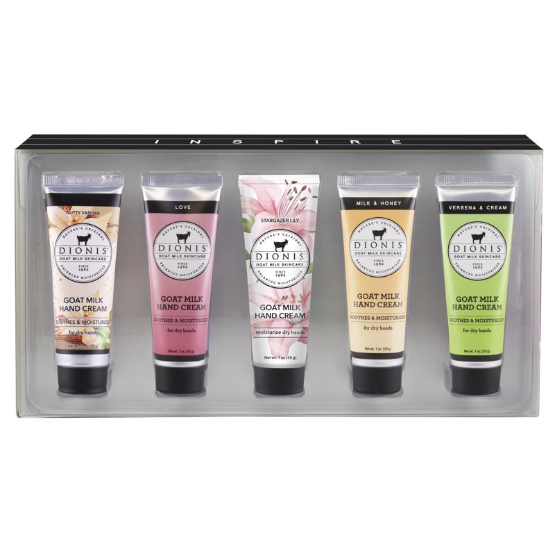Dionis Goat Milk Skincare Assorted Scent Hand Cream Gift Set 5 oz 1 pk