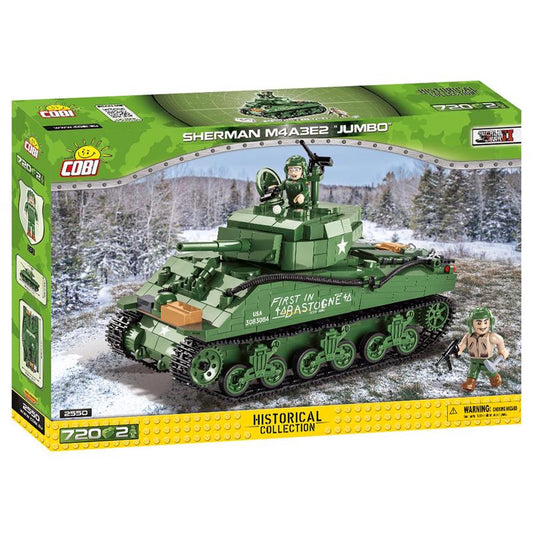 COBI Sherman M4A3E2 Block Set Green 720 pc