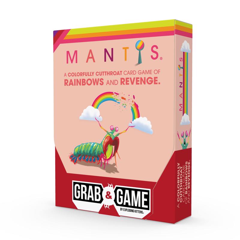 Exploding Kittens Mantis Grab & Game 63 pc