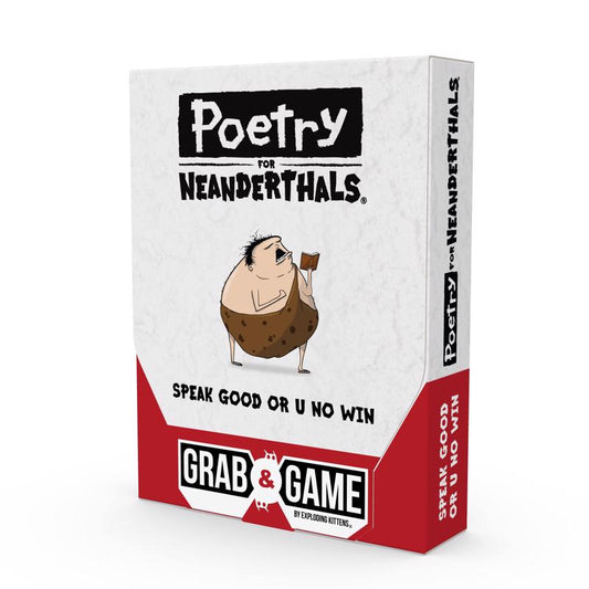 Exploding Kittens Poetry for Neanderthals Grab & Game
