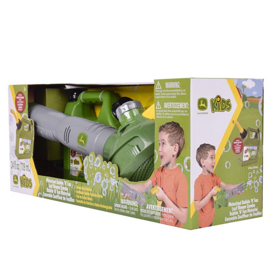 John Deere Bubble Leaf Blower and Gas Can Multicolored