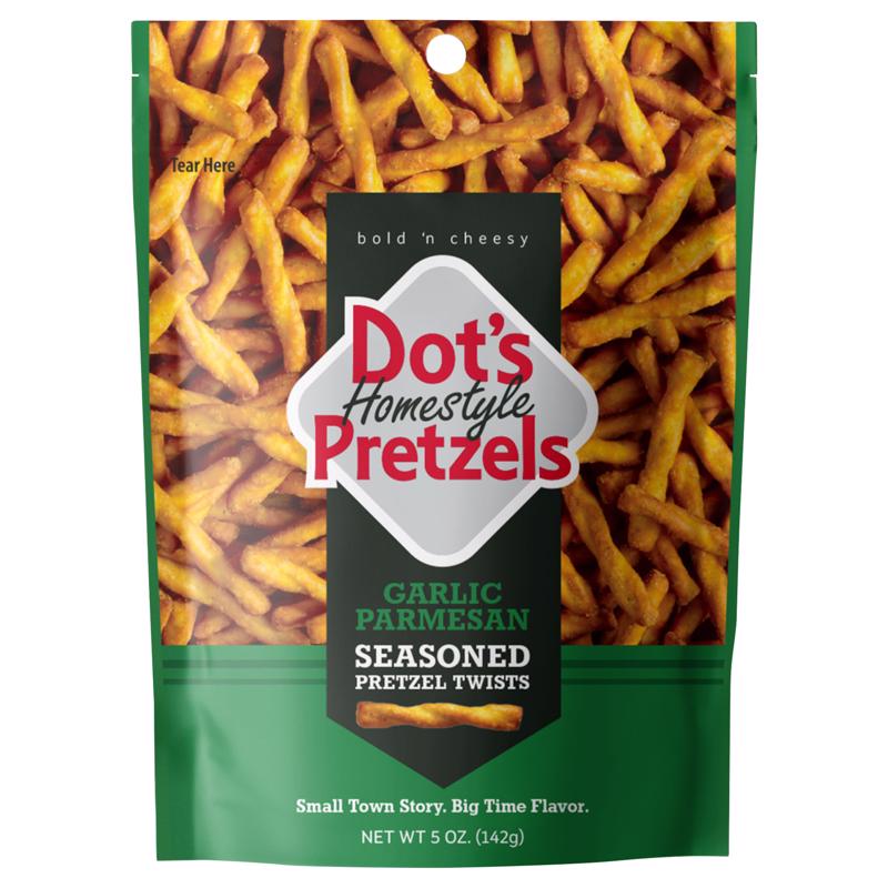 Dot's Homestyle Garlic Parmesan Pretzels 5 oz Bagged