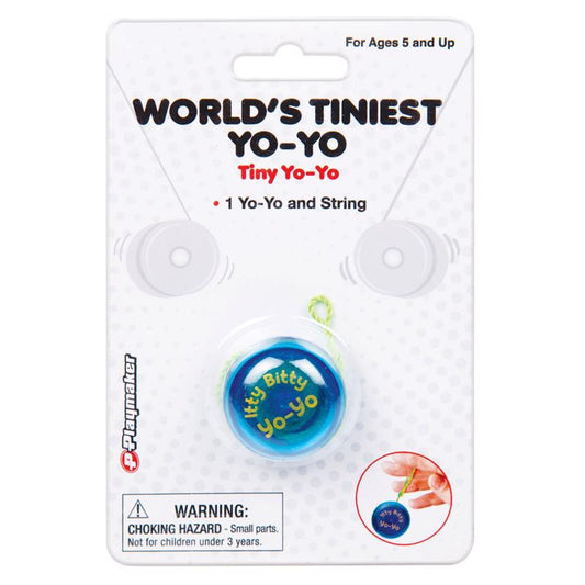 World's Tiniest Tiny Yo-Yo Toy Assorted