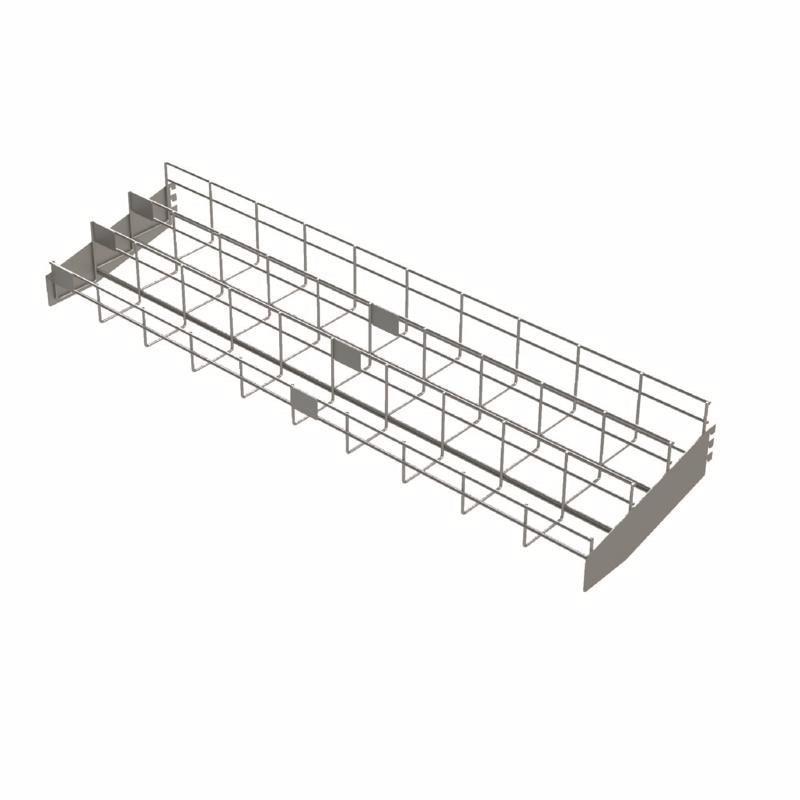 Black Drawer Slide Display Metal