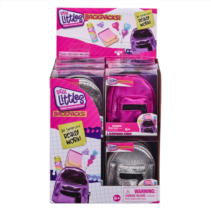 Real Littles Surprise Mini Backpack Multicolored