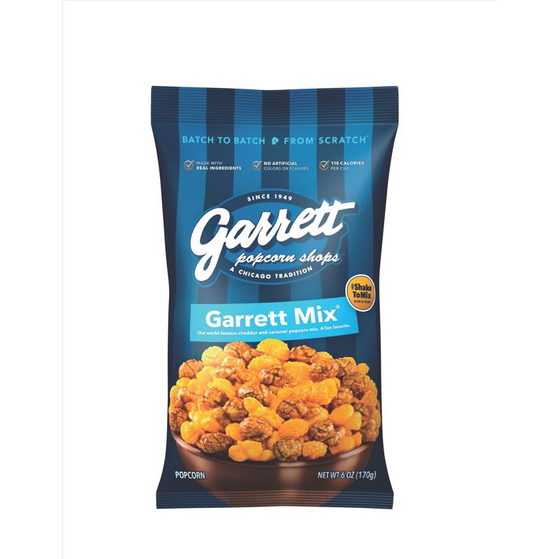 Garrett Cheddar/Caramel Popcorn 6 oz Pouch