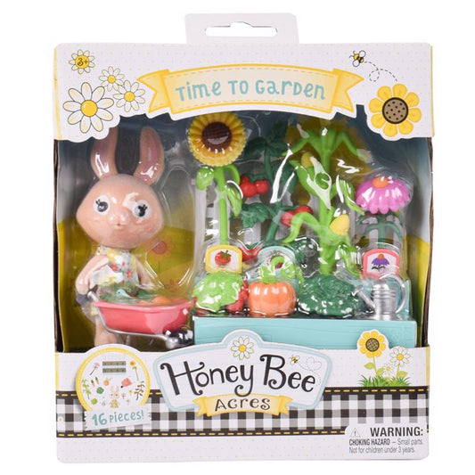 Honey Bee Acres Time to Garden Play Set Multicolored 16 pc