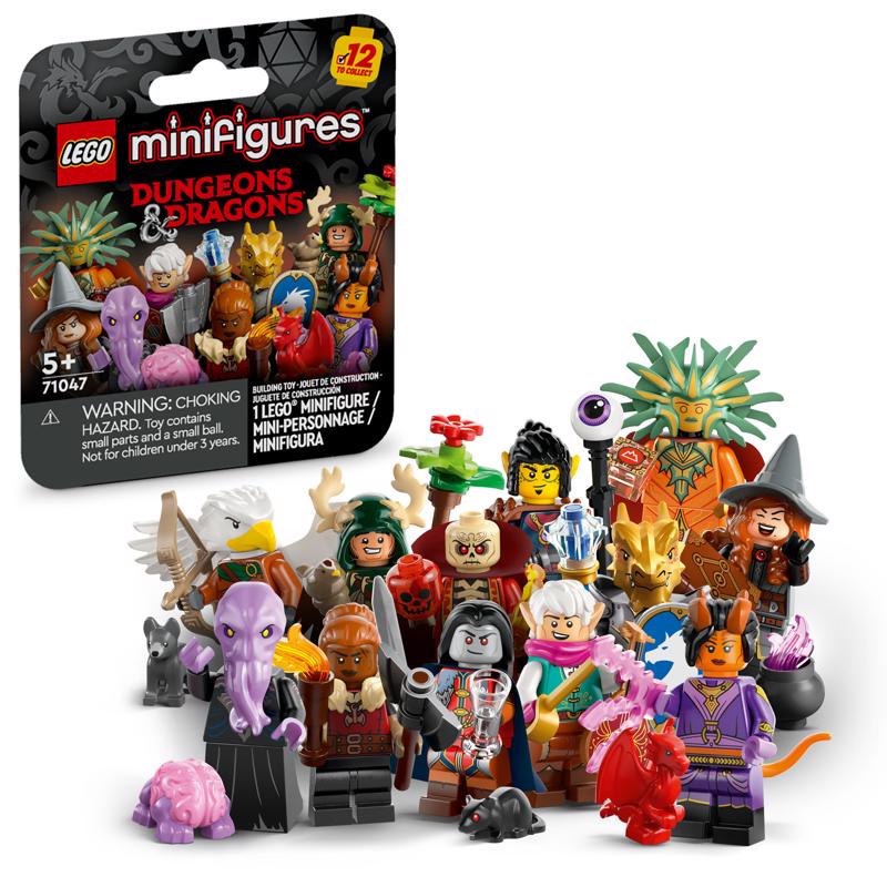 LEGO Minifigures Dungeons & Dragon Building Toy Multicolored 9 pc