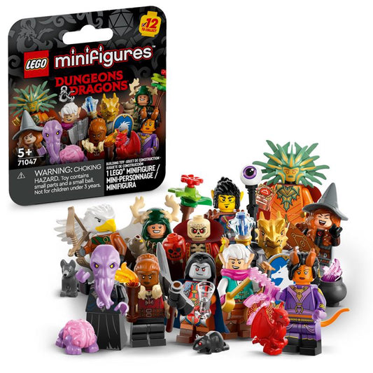 LEGO Minifigures Dungeons & Dragon Building Toy Multicolored 9 pc