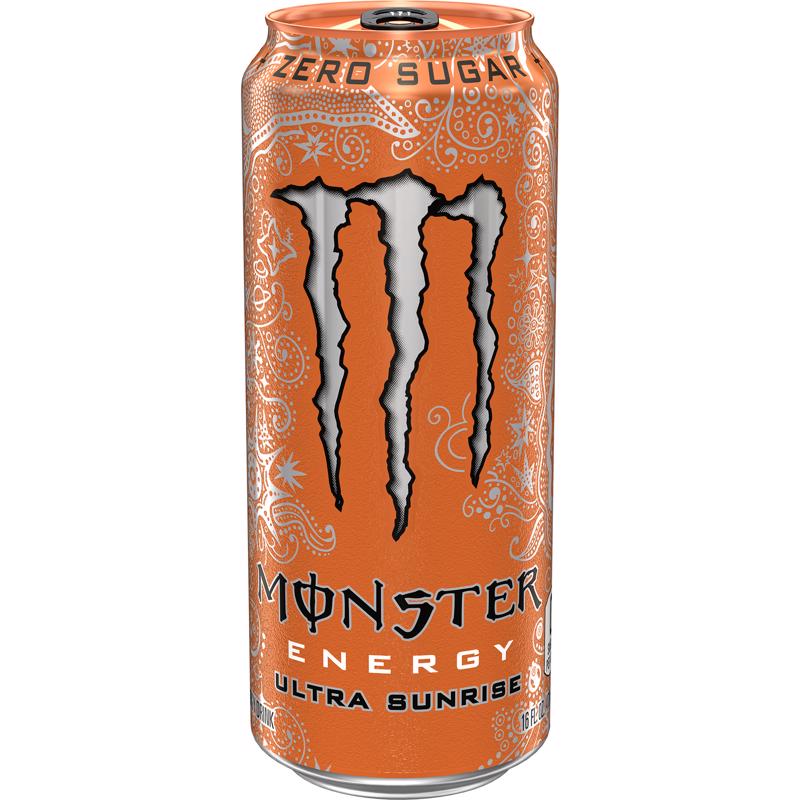Monster Energy Zero Sugar Sugar Free Orange Energy Drink 16 oz